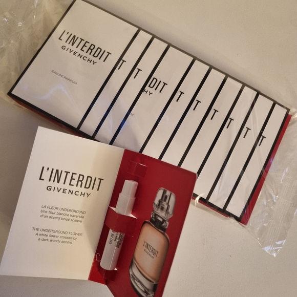 Givenchy Other - Givenchy L'Interdit samples sealed pack travel spray mini handbag size l…